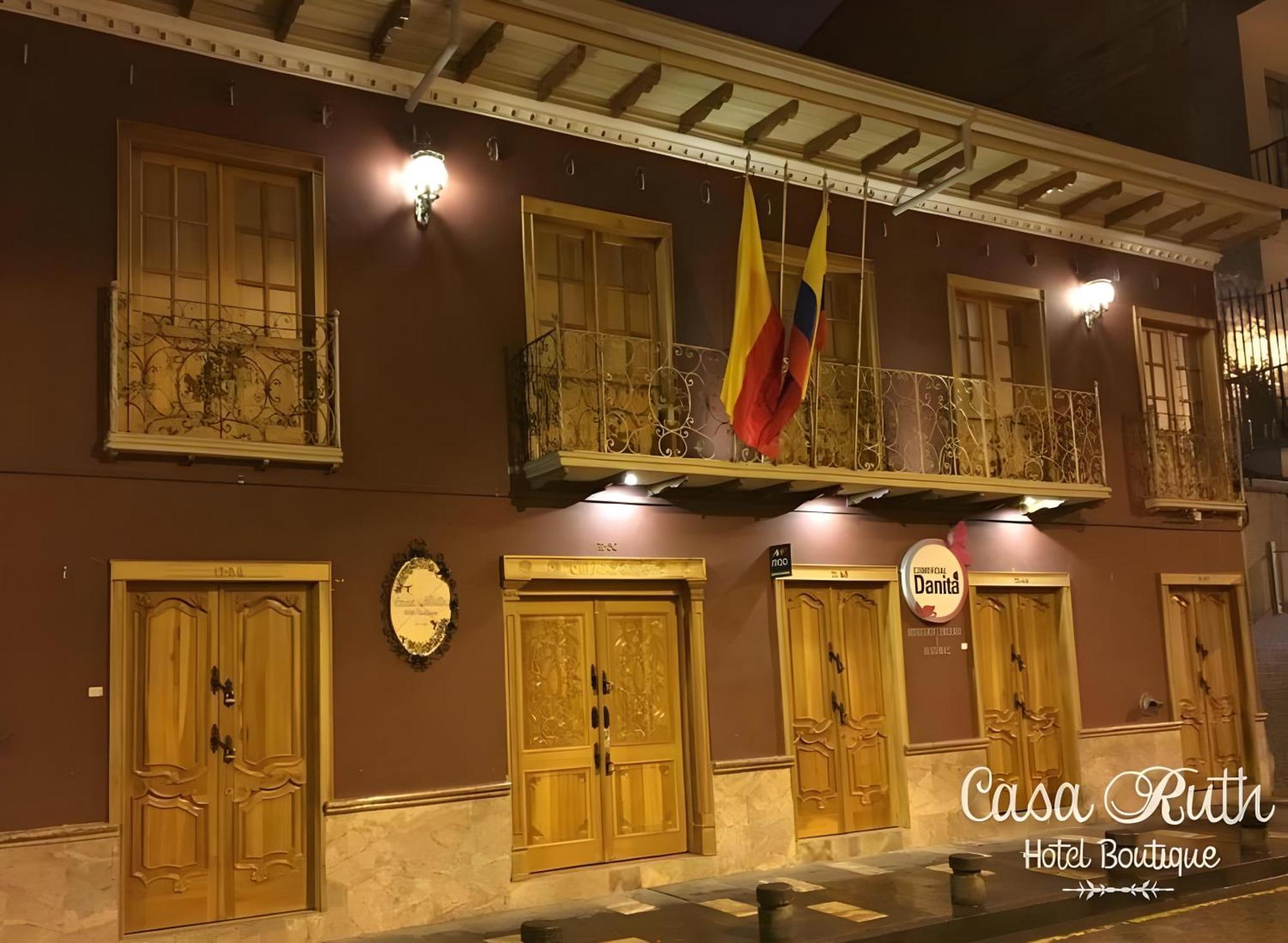 Hotel Boutique Casa Ruth En Cuenca Esterno foto